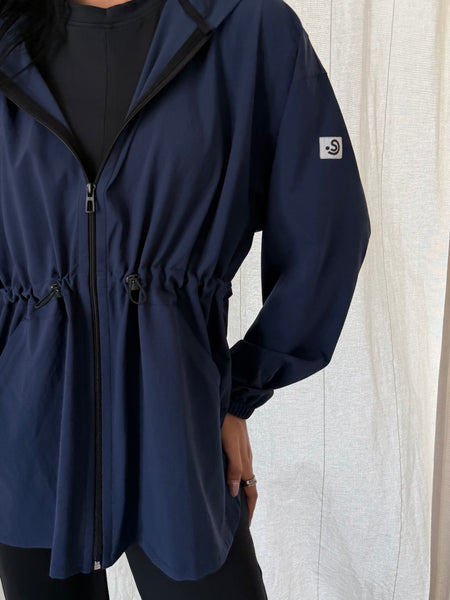Lightweight Modest Summer Jacket Navy