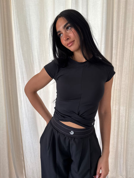 Black Shaping Top