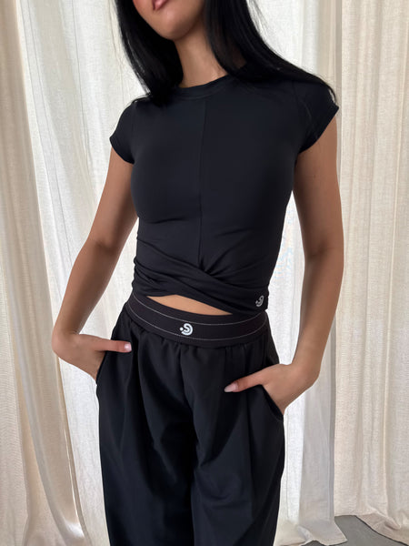 Black Shaping Top