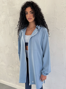 Blue Summer Jacket Long