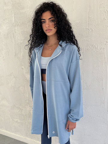 Blue Summer Jacket Long