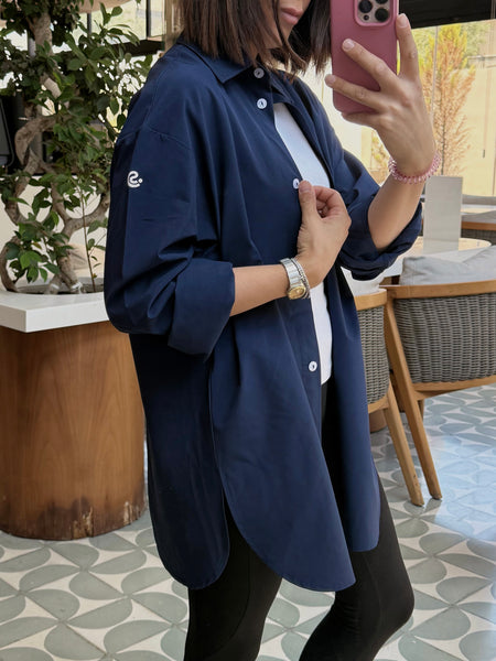 Button Up Shirt Navy