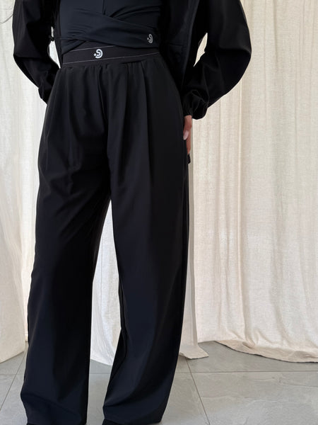 REGULAR SJ Black Trousers