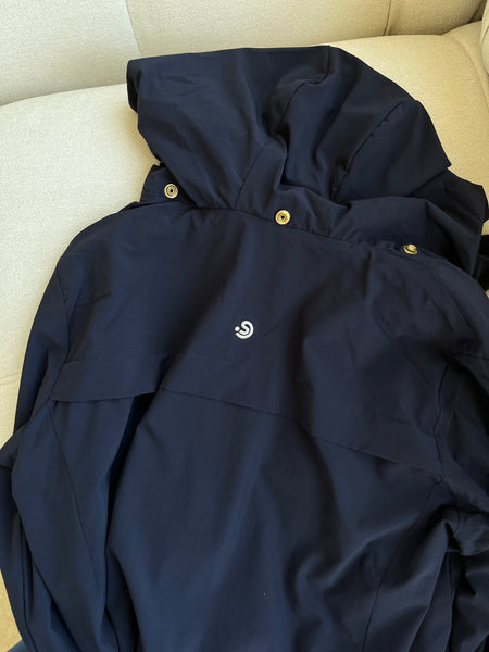 Waterproof Windbreaker Navy
