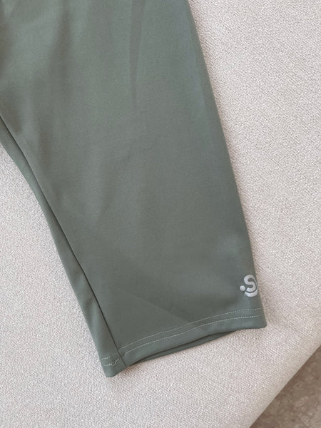 Olive Green Shorts Blue