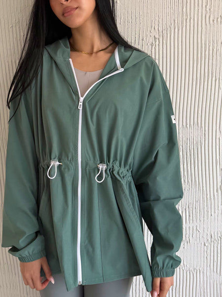 Lightweight Summer Jacket Sage Green