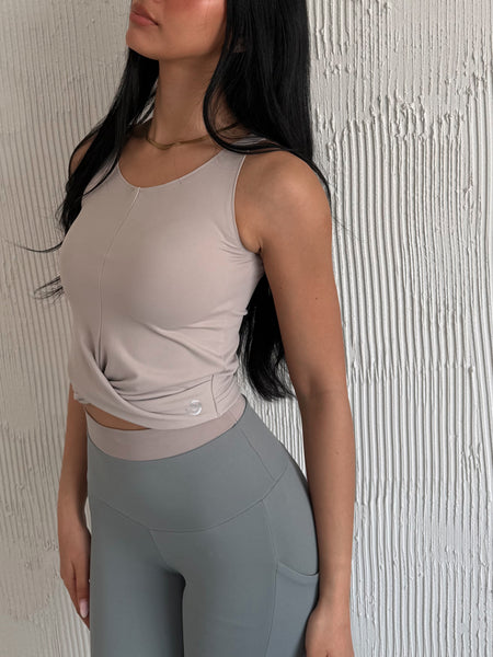 Sage/Warm Greige Yoga SET