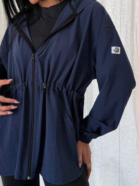 Lightweight Modest Summer Jacket Navy