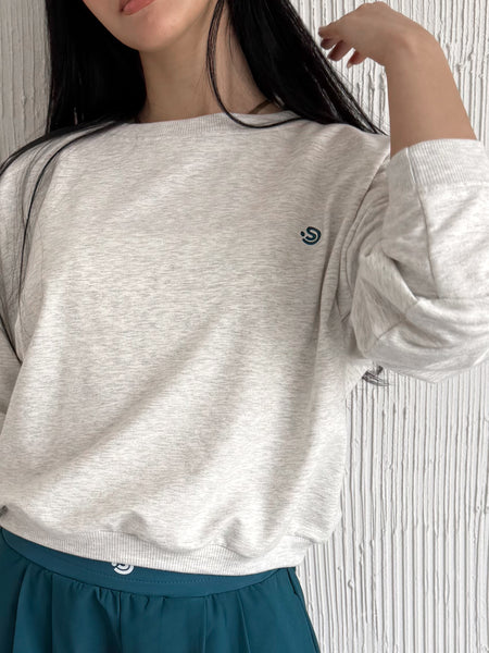 SJ Heather Grey Crew