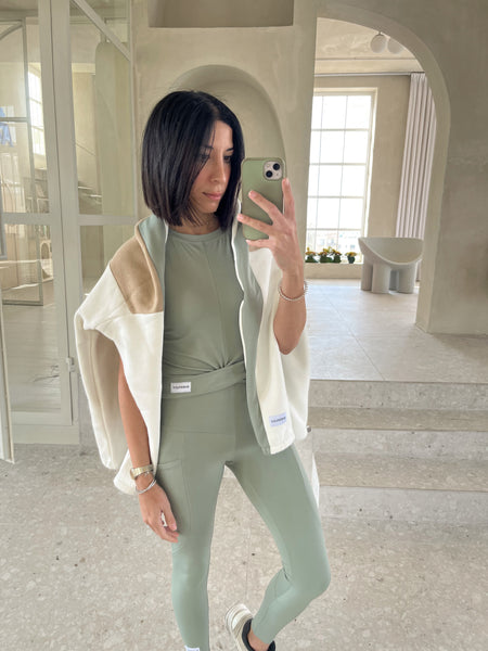 Olive Green Shaping Tank Top