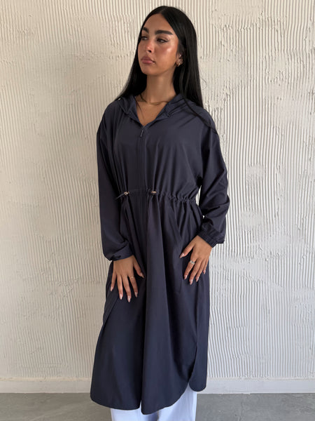 MAXI Royal Blue Modest Summer Jacket