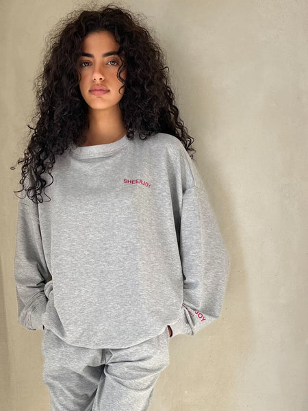 Grey Summer Crew Neck