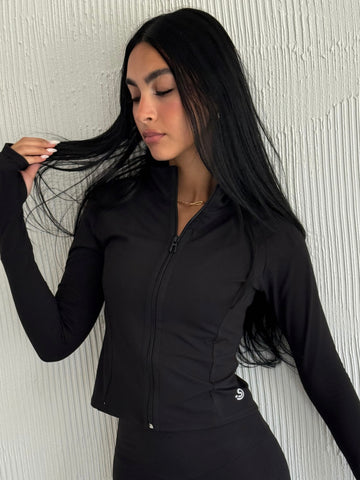 Black Zip Up