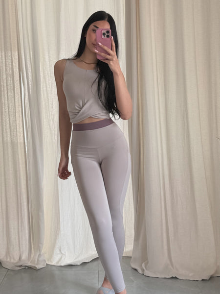 Warm Greige Yoga SET