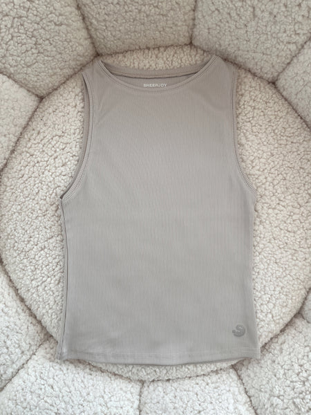 Basic Tank Beige
