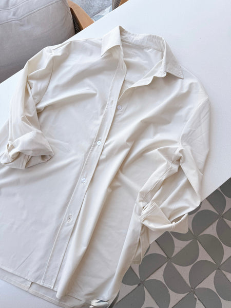 Button Up Shirt Cream