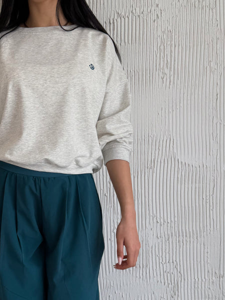 SJ Heather Grey Crew