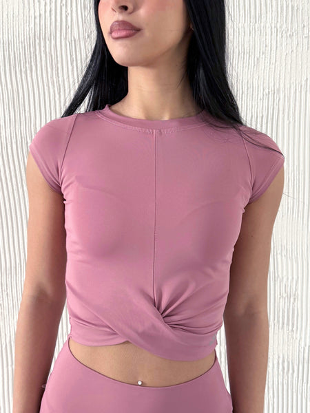 Rose Pink Shaping top short sleeve