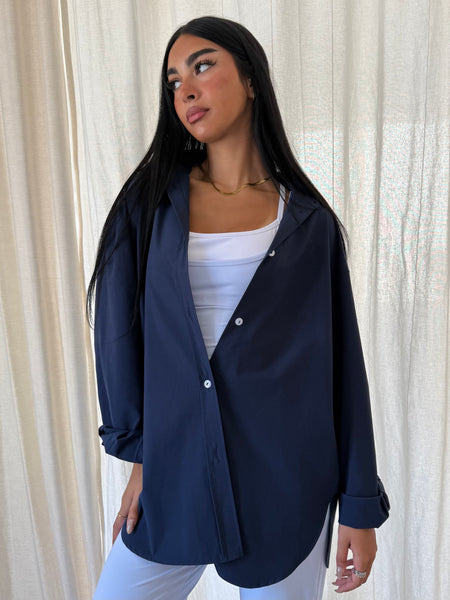 Button Up Shirt Navy