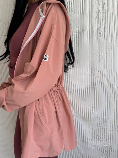 Lightweight Summer Jacket Peach Pink