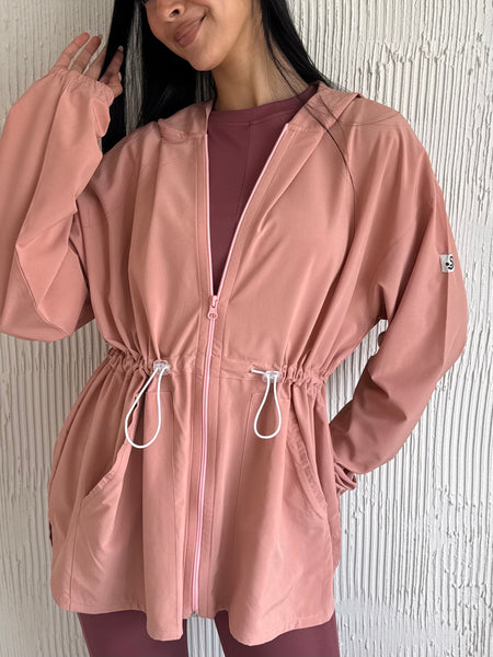 Lightweight Summer Jacket Peach Pink