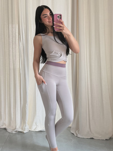 Warm Greige Yoga SET