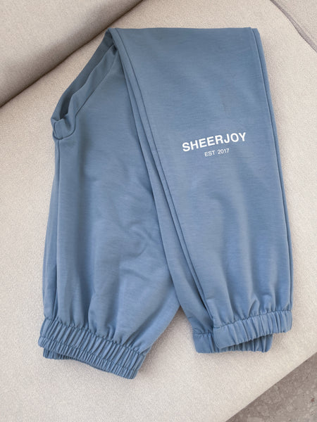 Baby Blue Crew + Jogger SET