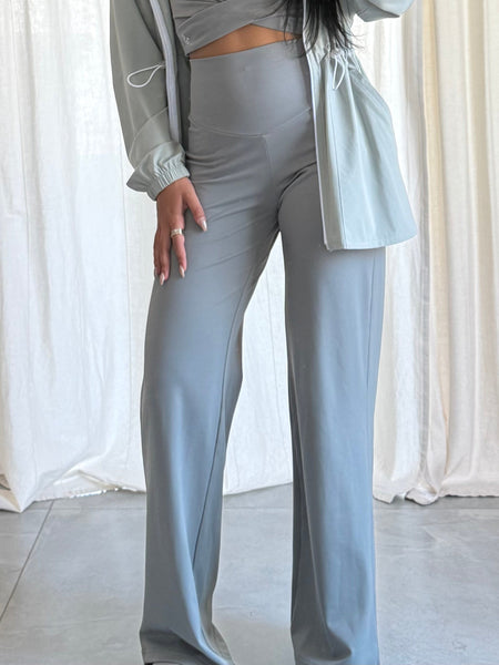 Flow Wide Leg Pants Sage
