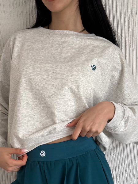 SJ Heather Grey Crew