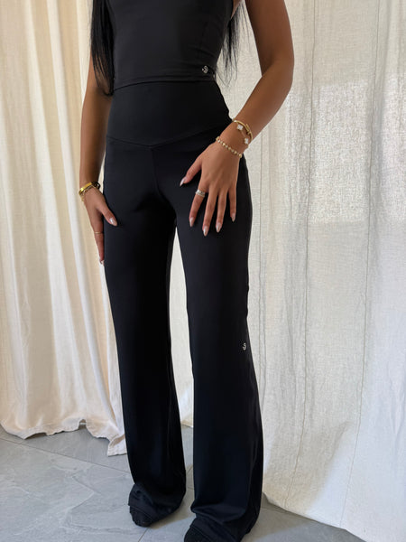 Flow Wide Leg Pants Black
