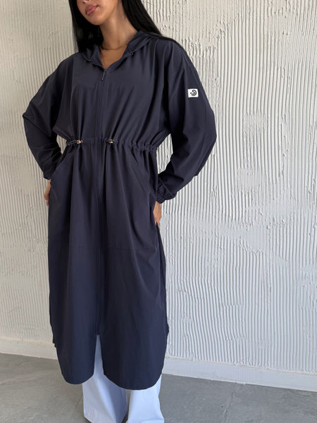 MAXI Royal Blue Modest Summer Jacket