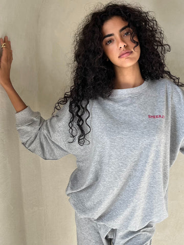 Grey Summer Crew Neck