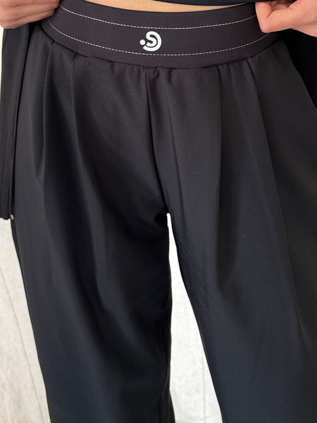 REGULAR SJ Black Trousers