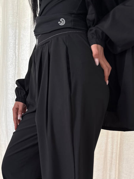 REGULAR SJ Black Trousers