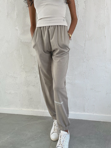 Beige Summer Jogger
