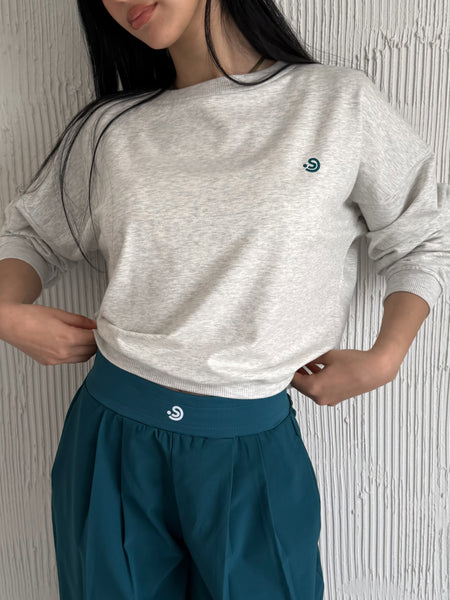 SJ Heather Grey Crew