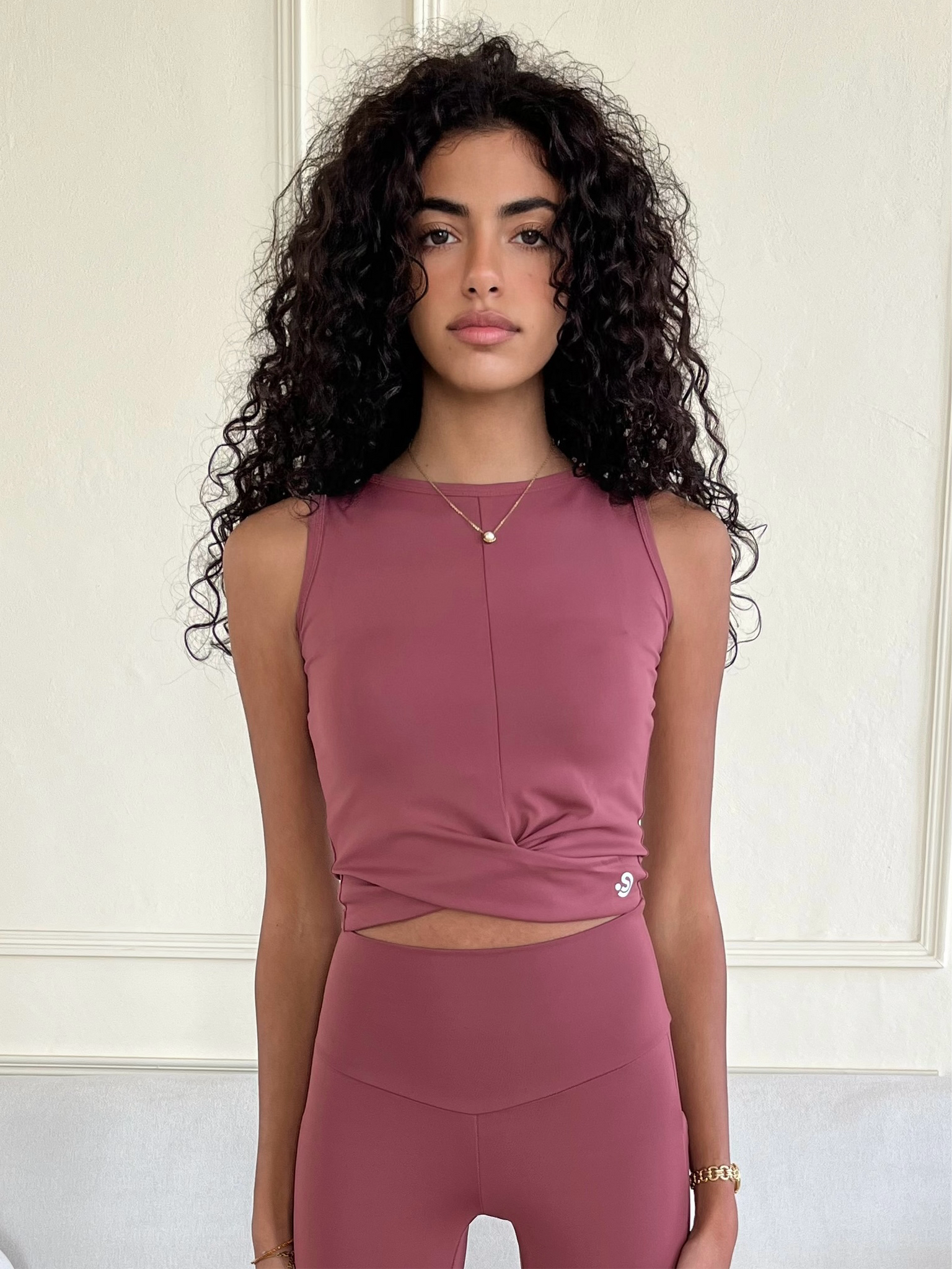 Desert Rose Yoga Top